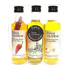 Aceites condimentados pack 3 sabores